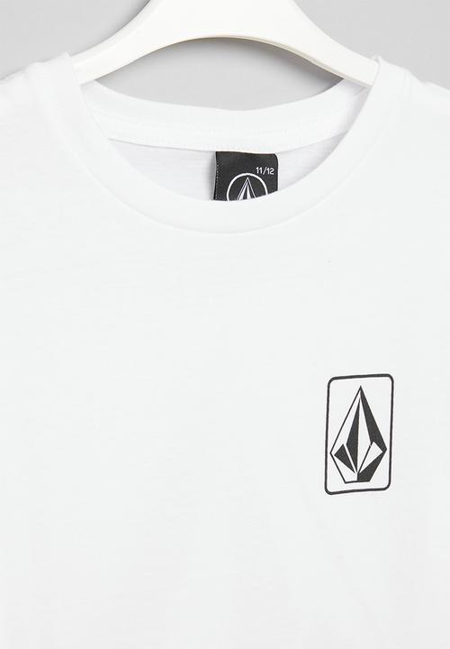 Volcom - Fill pipe boys short sleeve tee - white