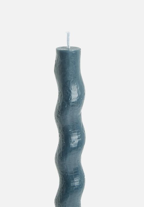 Okra Candle - Screwed dinner candle - ebony
