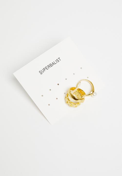 Superbalist - Lucy ring pack - gold