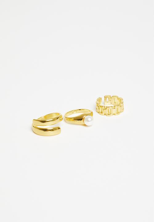 Superbalist - Lucy ring pack - gold