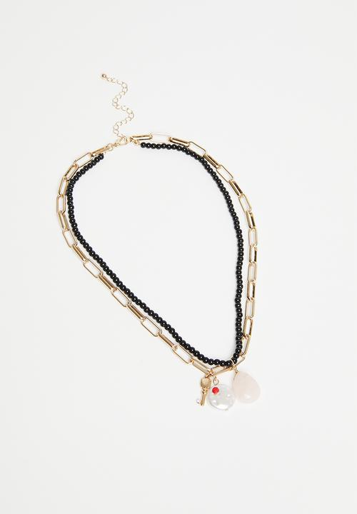 Superbalist - Jenna layered necklace - multi