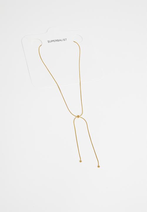 Superbalist - Yasmin necklace - gold
