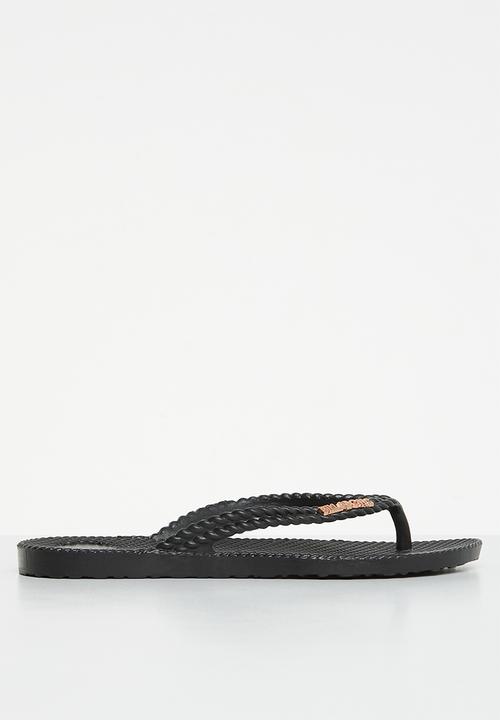 Billabong  - Kick back thong - black