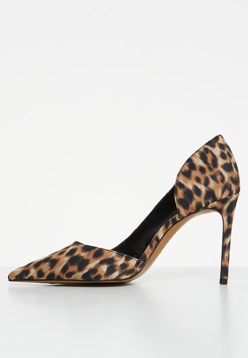 MANGO - Audrey45 court heel - brown