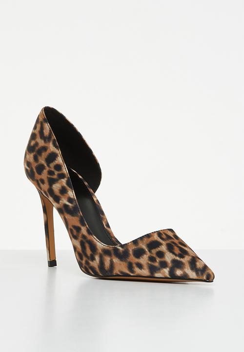 MANGO - Audrey45 court heel - brown