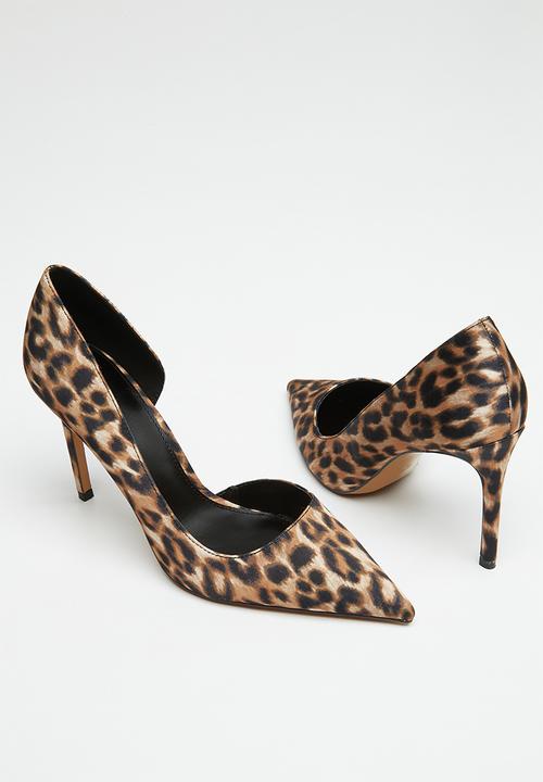 MANGO - Audrey45 court heel - brown