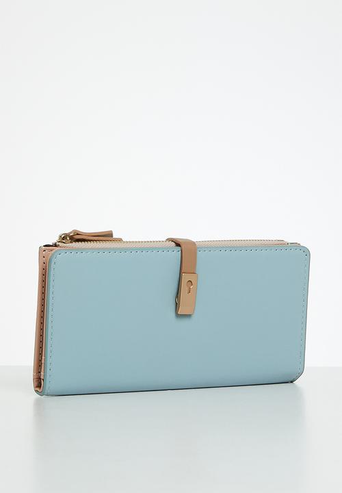 Superbalist - Maisie faux leather cardholder - blue