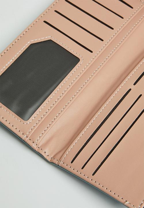 Superbalist - Maisie faux leather cardholder - blue