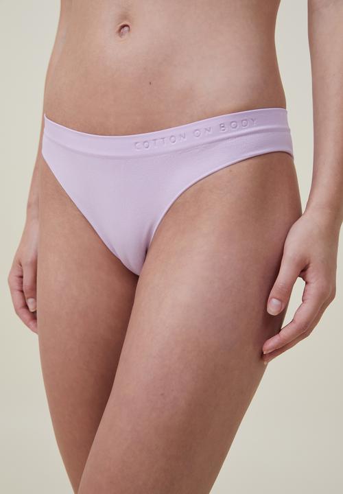 Cotton On - Seamless hipster brasiliano brief - orchid bloom