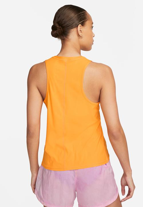 Nike - W nk df trail tank - sundial/rush fuchsia