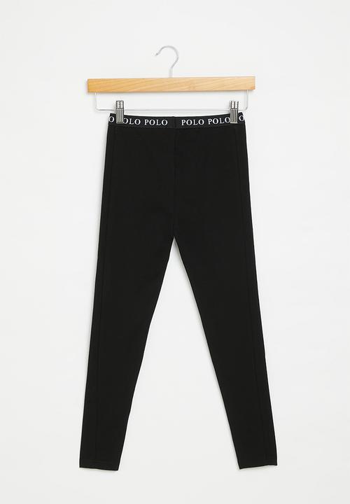 POLO - Girls megan legging - black