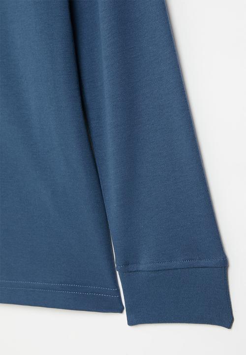 POLO - Boys jackson long sleeve tee - ocean