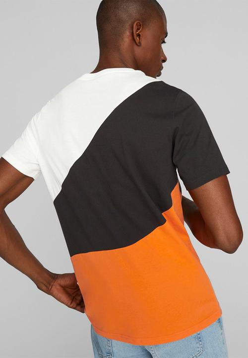 PUMA - Puma power cat tee - cayenne pepper