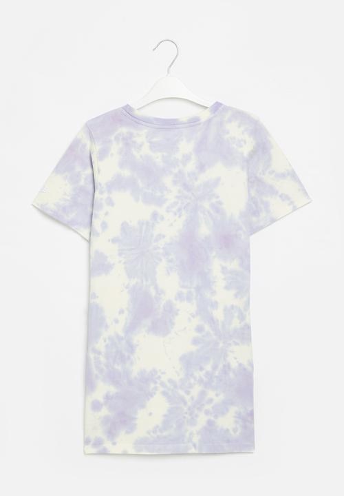 Nike - Nkg cloud wash dress - light thistle