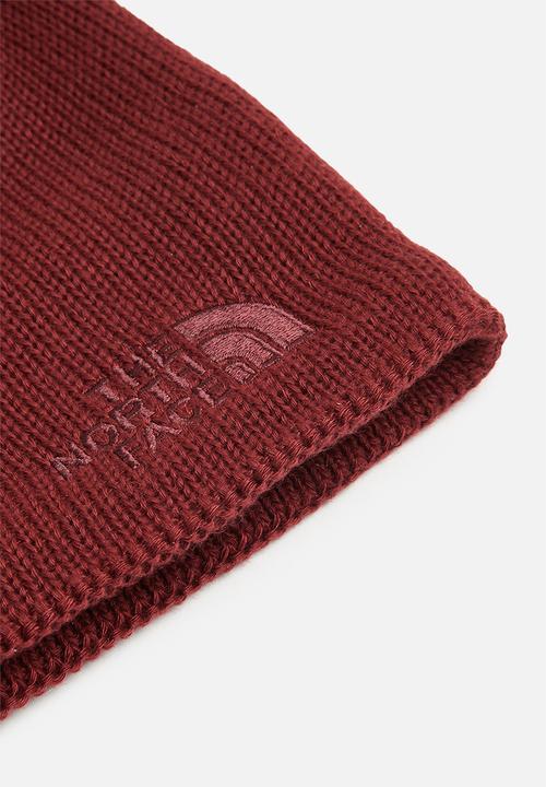The North Face - Bones recycled beanie - burgundy