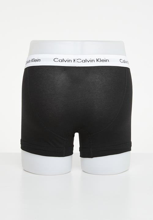 Calvin Klein - 3 pack trunks - white/black