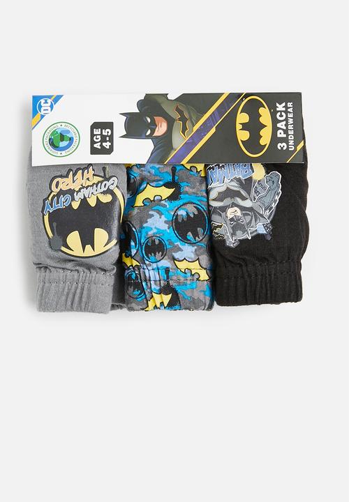 Character Group - 3 pack underwear set batman - black 