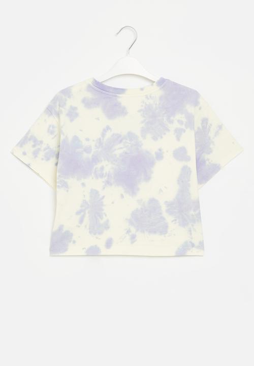 Nike - Nkg cloud wash boxy tee - light thistle