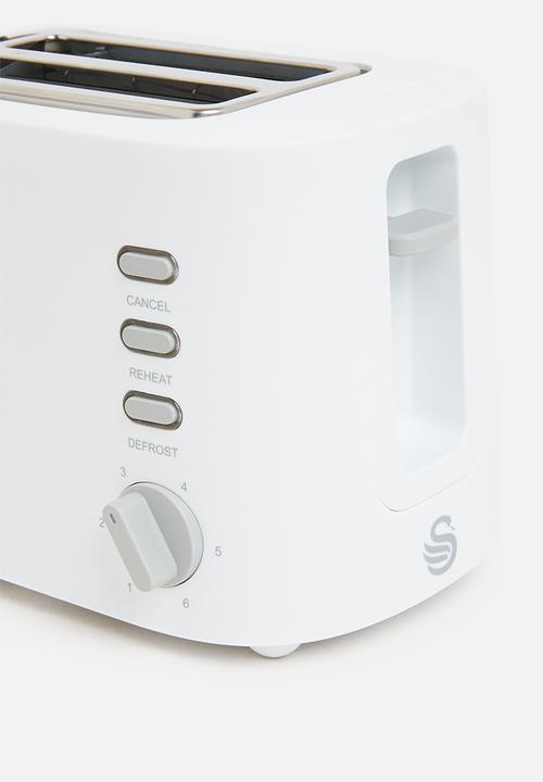 Swan - Breakfast pack kettle & toaster - white