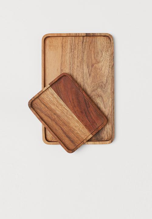 H&M - Wooden tray - wood/acacia wood