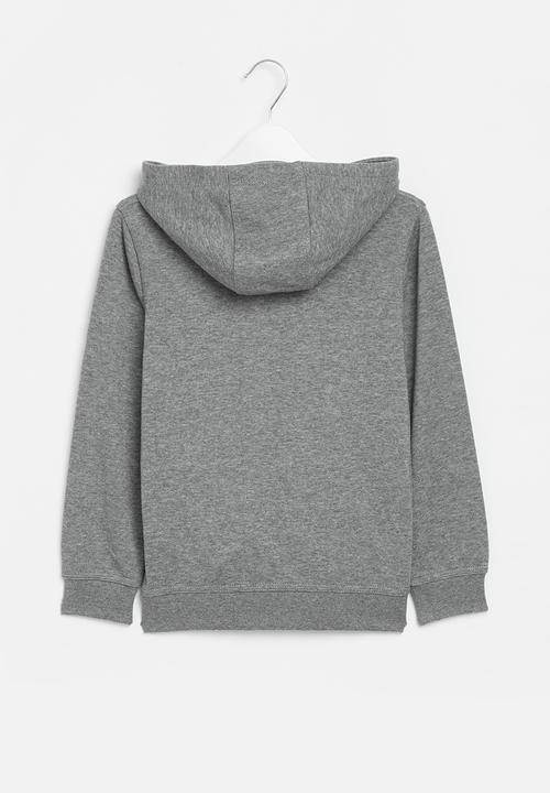 Nike - Nkn club hbr french terry po - carbon heather