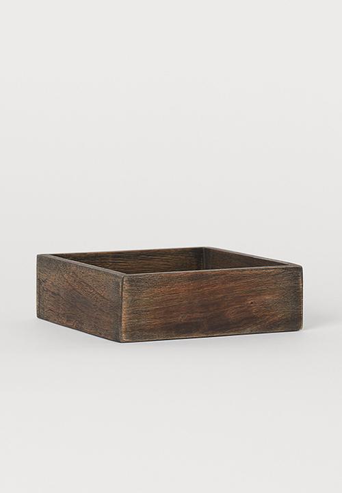 Wooden tray - brown/mango wood