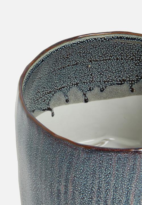 Silk By Design - Ceramic vase - grey