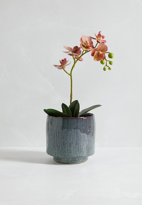 Silk By Design - Ceramic vase - grey