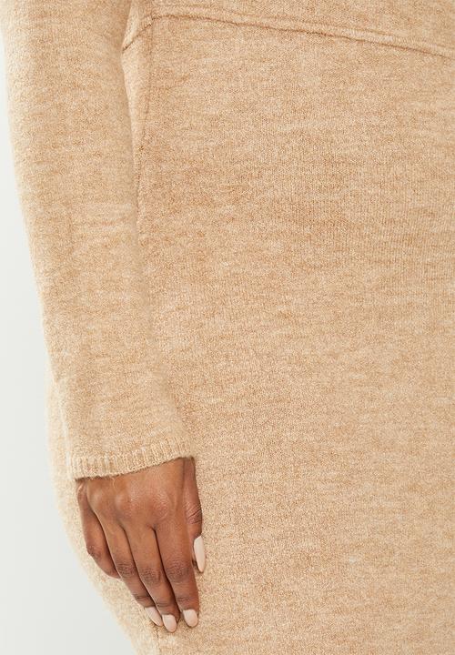 MANGO - Plus dress selene - brown