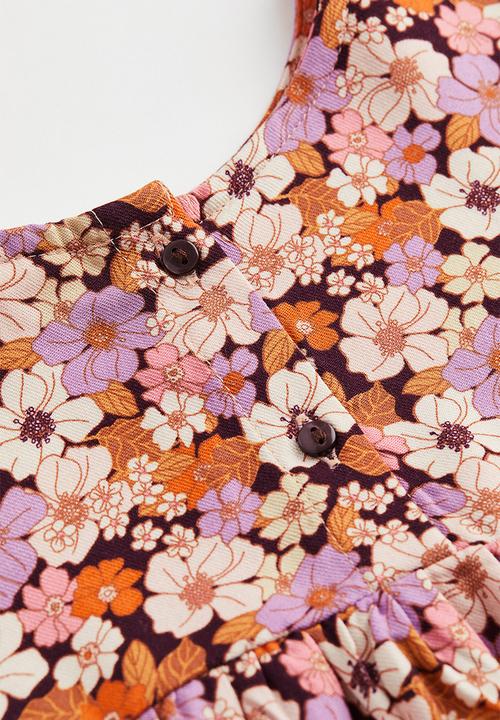 H&M - A-line dress - light purple/floral