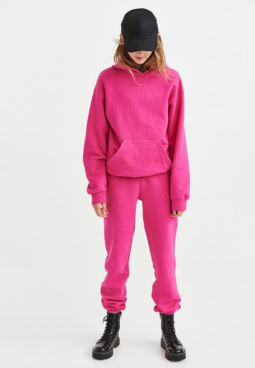 H&M - Oversized hoodie - bright pink
