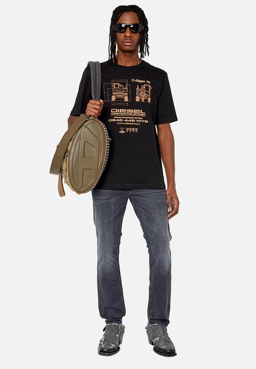 Diesel  - T-just-slits-g1 - black