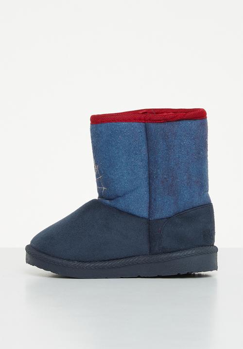 Character Group - Spiderman ugg boots - navy & red