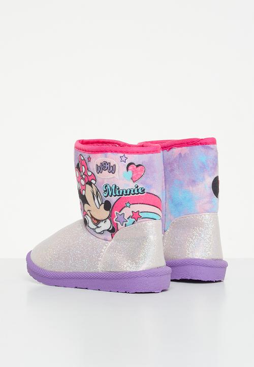 Character Group - Minnie mouse ugg boots - purple