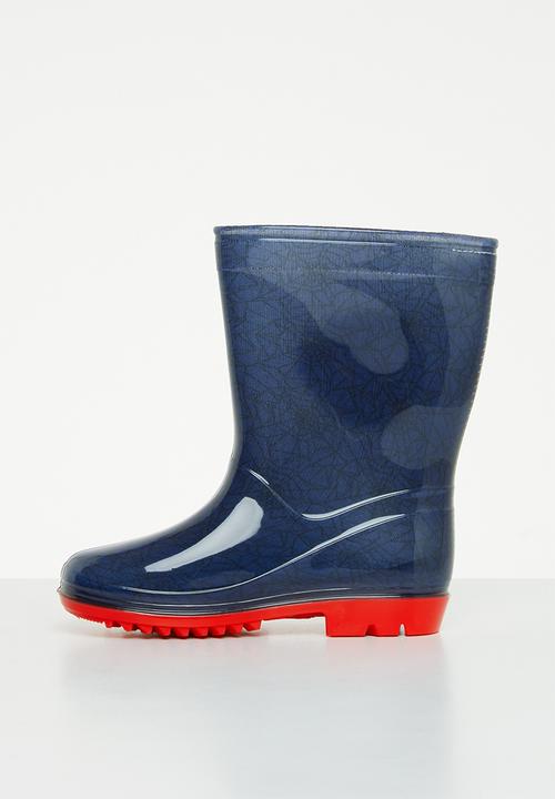 Character Group - Spiderman wellington boots - navy