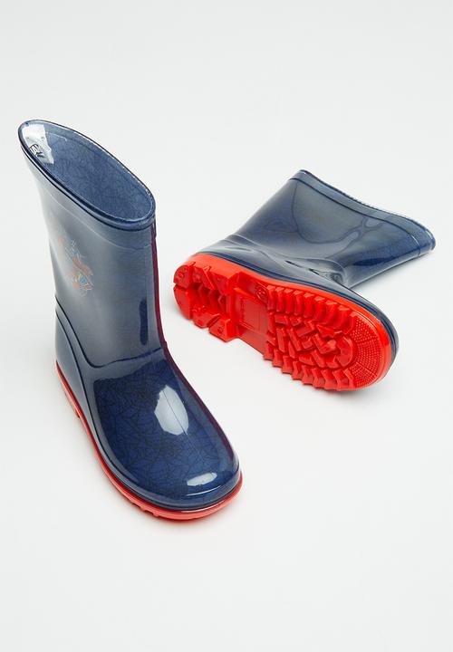 Character Group - Spiderman wellington boots - navy