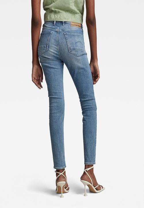 G-STAR - Kafey ultra high skinny  - sun faded niagara