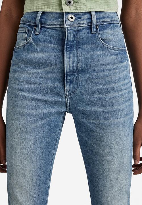 G-STAR - Kafey ultra high skinny  - sun faded niagara