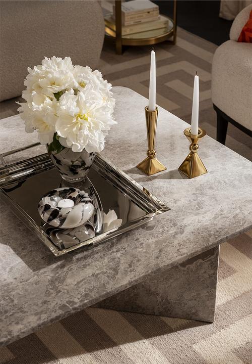 H&M - Metal tray - silver-coloured