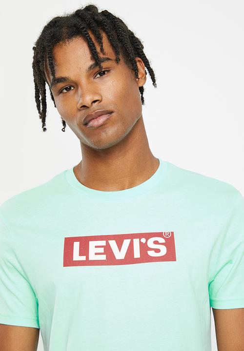 Levi’s® - Rectangle branded grp tee - blue tint