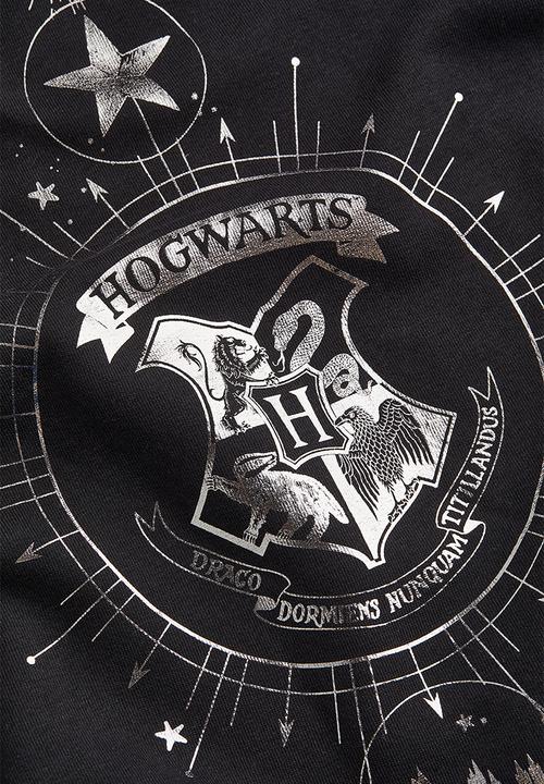 H&M - Oversized hoodie - black/harry potter