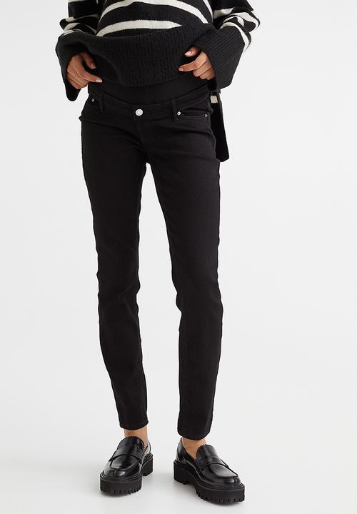 H&M - Mama skinny jeans - black