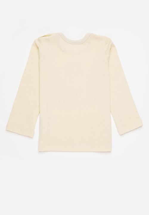 Superbalist - 2 Pack printed tees - cerise & sand 