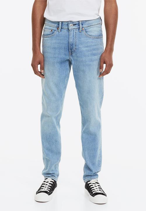 H&M - Regular tapered jeans - blue