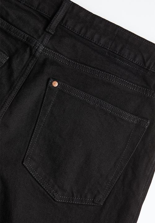 H&M - Regular tapered jeans - black
