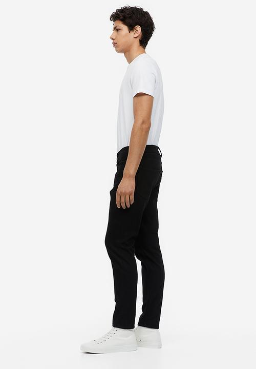 H&M - Regular tapered jeans - black