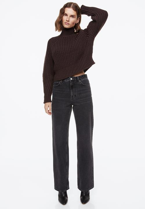 H&M - Knitted jumper - dark brown