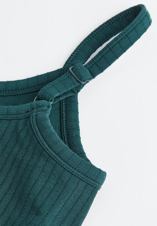 H&M - Drymove™ light support sports bra - petrol