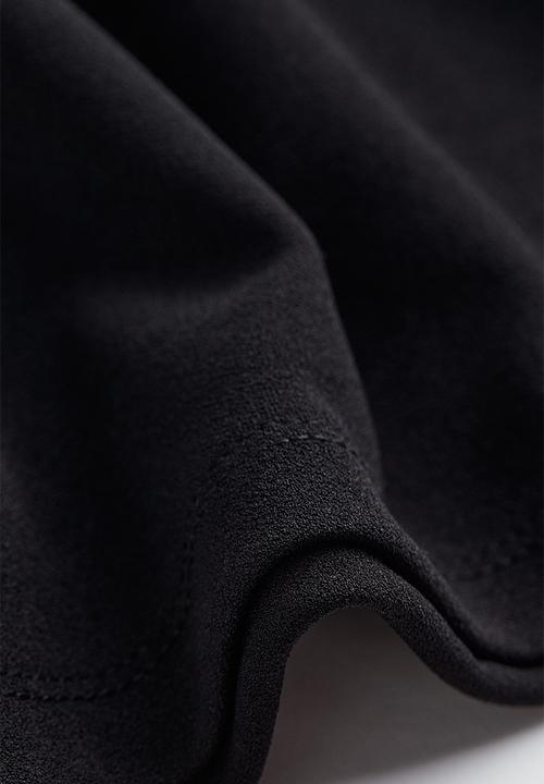 H&M - Square-necked dress - black