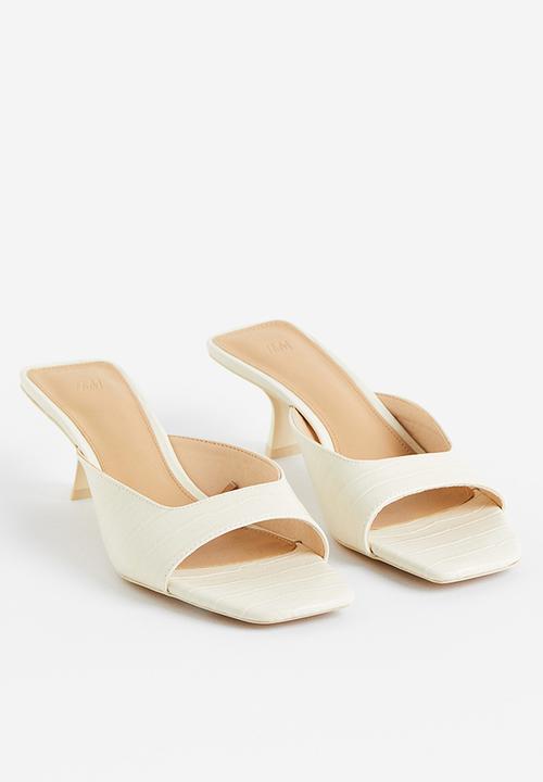 H&M - Mules - cream